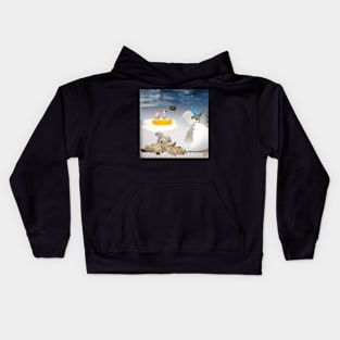 Time For Breakfast Kids Hoodie